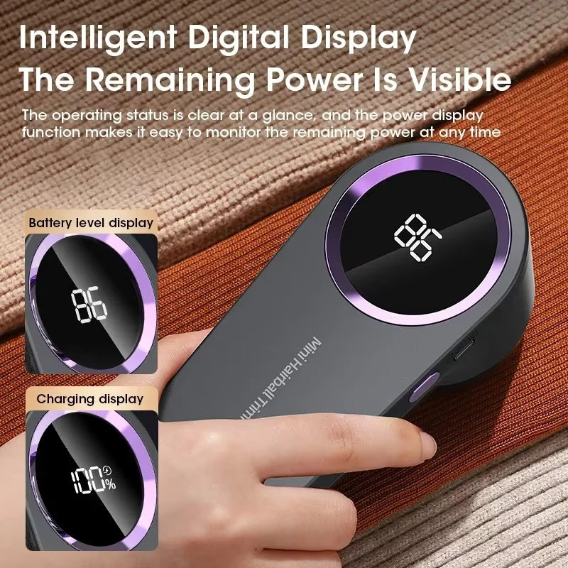 Electric Lint Remover for Clothes | Portable Fabric Shaver & Pet Hair Remover